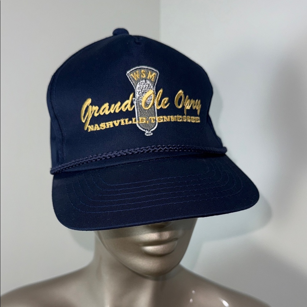 Vintage Grand Ole Opry Embroidered Navy Cap